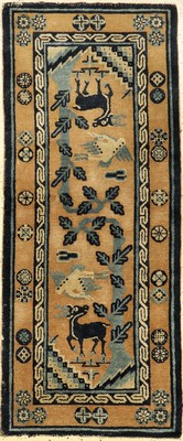 Pao Tao antik, China, um 1900, Wolle auf Baumwolle, ca. 168 x 71 cm, EHZ: 4