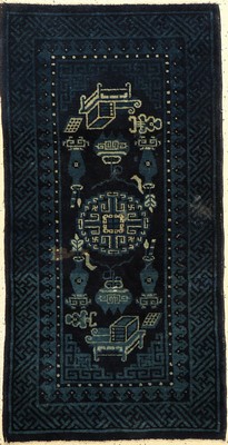 Pao Tao alt, China, um 1940, Wolle auf Baumwolle, ca. 128 x 66 cm, EHZ: 3