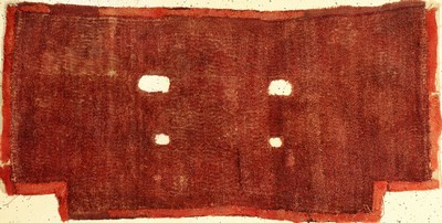 Früher tibetischer "Makden" antik (Doppelseitig), Tibet, um 1700, Wolle in Sumakh-Technik gewebt auf Wolle. Dieser frühe doppelseitige ...