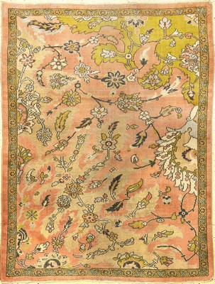 Seltener Mahal "Wagireh" antik, Westpersien, 19.Jhd., Wolle geknüpft auf Baumwolle. Großformatiger Wagireh (Teppich Mustervorlage) aus ...