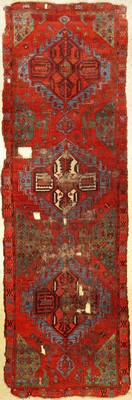 Karapinar "Galerie" antik, Zentralanatolien Konya-Region, Mitte 19.Jhd., Wolle geknüpft auf Wolle. Früher Karapinar Teppich im Galerie ...