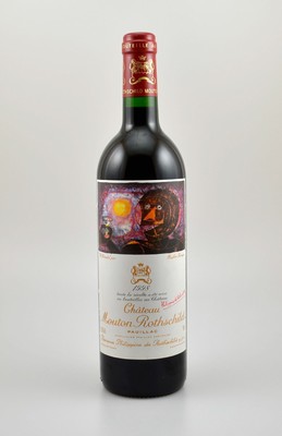 1 Flasche 1998 Chateau Mouton Rothschild, Pauillac, Premier Grand Cru Classe, ca. 75 cl,12,5 % Vol., Füllstand: into neck, sehr guter ...