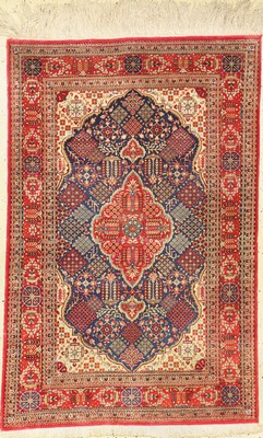 Ghom Seide, Persien, ca. 40 Jahre, reine Naturseide, ca. 118 x 78 cm, EHZ: 2