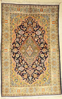 Ghom alt, Persien, ca. 50 Jahre, Wolle auf Baumwolle, ca. 159 x 105 cm, EHZ: 2