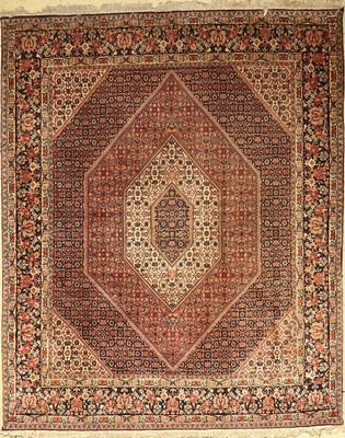 Bidjar fein, Persien, ca. 40 Jahre, Korkwolle, ca. 254 x 208 cm, EHZ: 2
