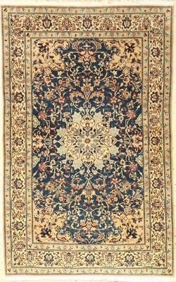 Nain fein, Persien, ca. 50 Jahre, Korkwollemit Seide, ca. 170 x 108 cm, EHZ: 2 (gereinigt)