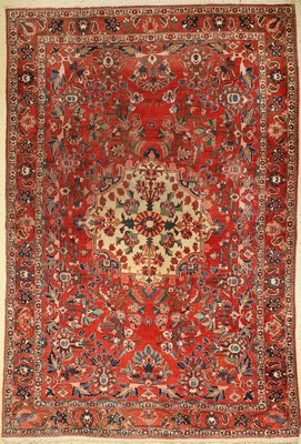 Bachtiar, Persien, ca. 60 Jahre, Wolle auf Baumwolle, ca. 307 x 210 cm, EHZ: 3-4