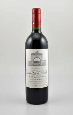 1 Flasche 2000er Chateau Leoville-Las Cases,ca. 75 cl, 13 % Vol., Füllstand: ca. into neck, hervorragender Erhaltungszustand, unverkostet, 97 Parker ...
