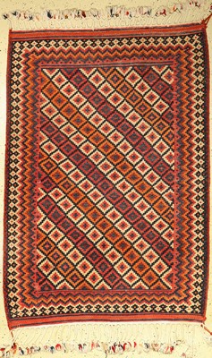 Luri Bachtiari Kelim, Persien, um 1940, Wolle auf Baumwolle, ca. 197 x 138 cm, EHZ: 2