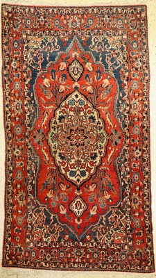 Bachtiar alt, Persien, ca. 60 Jahre, Wolle auf Baumwolle, ca. 238 x 133 cm, EHZ: 2-3