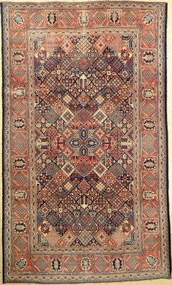 Keschan alt, Persien, um 1930, Korkwolle, ca. 231 x 138 cm, EHZ: 3-4