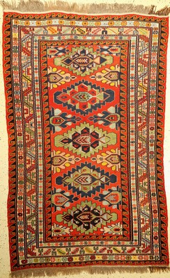 Sumakh alt, Kaukasus, Eriwan, ca. 70 Jahre,Wolle auf Wolle, ca. 133 x 215 cm, EHZ: 2