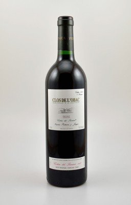 3 Flasche 1995 Costers de Siurana Clos de L'Obac, Priorat, ca. 75 cl, 13,5 % Vol., Füllstand: into neck, hervorragende Erhaltungszustände, ...