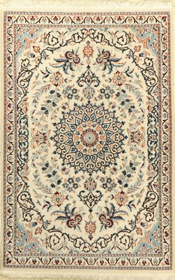 Nain, Persien, ca. 30 Jahre, Wolle auf Baumwolle, ca. 137 x 91 cm, EHZ: 2-3