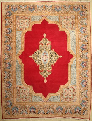 Kirman, Persien, ca. 40 Jahre, Wolle auf Baumwolle, ca. 390 x 303 cm, EHZ: 3
