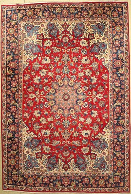 Nadjafabad, Persien, ca. 40 Jahre, Wolle auf Baumwolle, ca. 352 x 242 cm, EHZ: 2-3