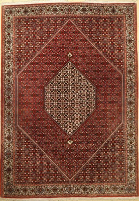Bidjar, Persien, ca. 40 Jahre, Korkwolle, ca. 298 x 208 cm, EHZ: 2 (verblasst)