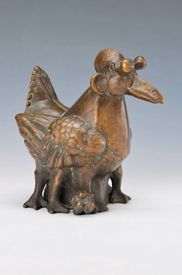 Gernot Rumpf, geb. 1941 Kaiserslautern, Elwetritsche, Bronzeguß, signiert, datiert 1995, H. ca. 18cm