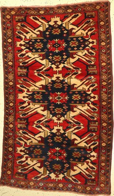 Anatol alt, Türkei, ca. 60 Jahre, Wolle aufWolle, ca. 200 x 115 cm, EHZ: 2-3