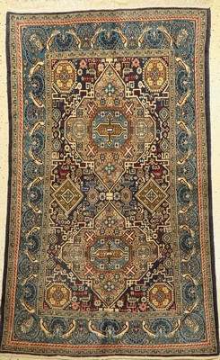 Ghom, Persien, ca. 40 Jahre, Wolle auf Baumwolle, ca. 204 x 134 cm, EHZ: 2-3