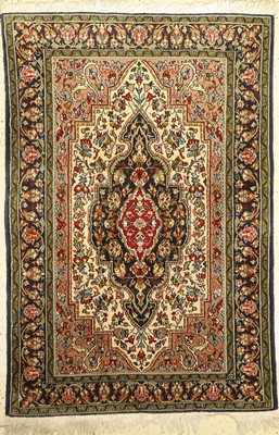 Ghom, Persien, ca. 40 Jahre, Wolle auf Baumwolle, ca. 161 x 107 cm, EHZ: 2