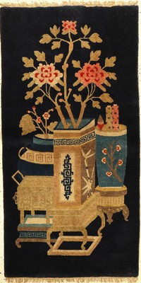 Pao Tao, China, um 1920/30, Wolle auf Baumwolle, ca. 135 x 67 cm, EHZ: 2