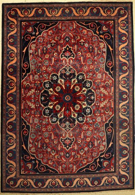 Seltener Täbriz alt, Persien, um 1910/1920,Wolle auf Baumwolle, ca. 348 x 244 cm, EHZ: 4