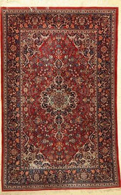 Keschan Kork alt, Persien, ca. 60 Jahre, Korkwolle, ca. 209 x 133 cm, EHZ: 2-3