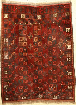 Ersari Engsi alt, Afghanistan, um 1920, Wolle auf Wolle, ca. 185 x 141 cm, EHZ: 3-4