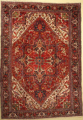 Heriz alt, Persien, um 1940, Wolle auf Baumwolle, ca. 340 x 235 cm, EHZ: 2