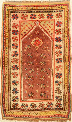 Monastir Gebetsteppich antik, Anatolien, um1890/1900, Wolle auf Wolle, ca. 114 x 72 cm, EHZ: 2-3