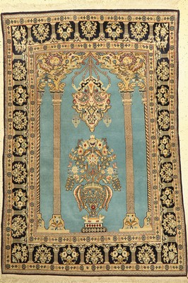 Ghom alt, Persien, ca. 40 Jahre, Wolle auf Baumwolle, ca. 204 x 144 cm, EHZ: 2-3