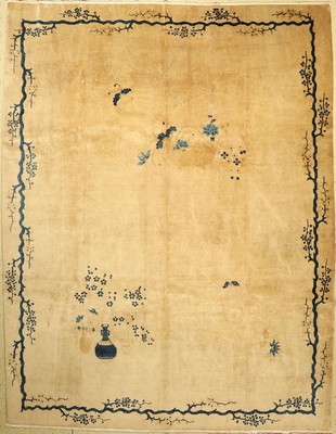 Peking antik, China, um 1900, Wolle auf Baumwolle, ca. 347 x 270 cm, EHZ: 4