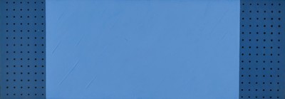Reinhard Roy, geb. 1948 Klitten, Deutsche Bildhauer und Maler, bekannt für seine Rasterformensprache in der konstruktiven Kunsthier: Werk in Blau P ...