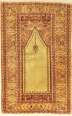 Seiden Kaisery alt, Türkei, ca. 50 Jahre, reine Naturseide, ca. 114 x 72 cm, EHZ: 3