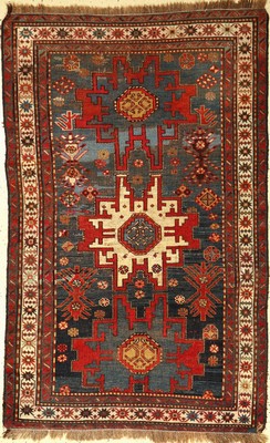 Karabagh alt (Lesghi Design), Kaukasus, um 1930, Wolle auf Wolle, ca. 188 x 118 cm, EHZ: 4