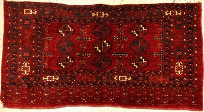 Ersari Tschowal alt, Afghanistan, ca. 60 Jahre, Wolle auf Wolle, ca. 194 x 104 cm, EHZ:3