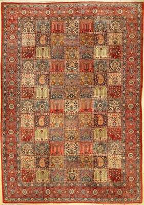 Ghom alt, Persien, ca. 50 Jahre, Wolle auf Baumwolle, ca. 328 x 230 cm, EHZ: 2-3
