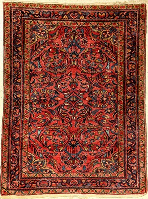 Lilian alt, Persien, ca. 70 Jahre, Wolle auf Baumwolle, ca. 145 x 109 cm, EHZ: 2-3