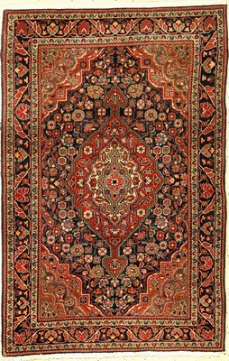 Djosan alt, Persien, ca. 70 Jahre, Wolle auf Baumwolle, ca. 153 x 102 cm, edel, EHZ: 2