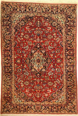 Keschan alt, Persien, ca. 50 Jahre, Wolle auf Baumwolle, ca. 190 x 130 cm, EHZ: 2-3