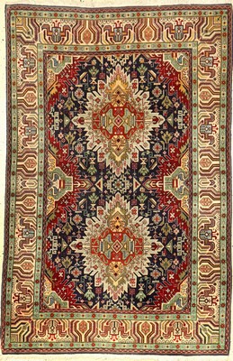 Täbriz alt, Persien, ca. 50 Jahre, Wolle auf Baumwolle, ca. 150 x 100 cm, EHZ: 2-3
