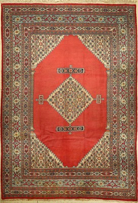 Seltener Doroschk antik, Persien, um 1900, Wolle auf Baumwolle, ca. 355 x 248 cm, dekorativ, EHZ: 3