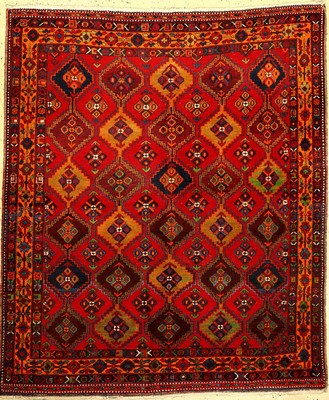 Sirjan, Persien, ca. 60 Jahre, Wolle auf Baumwolle, ca. 190 x 163 cm, EHZ: 3