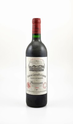 2 Flaschen 1989 Chateau Grand-Puy-Lacoste, Pauillac , Grand Cru Classe, je ca. 75 cl, 12,5 % Vol., Füllstände: je into neck, gute ...