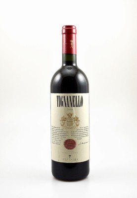4 Flaschen 1999 Marchesi Antinori Tignanello, Toscana, IGT, je ca. 75 cl, 13,5 % Vol., Füllstände: je into neck, Etiketten z.T. l. beschmutzt, ...