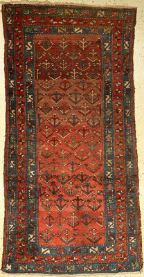 Hamadan "Baumteppich" alt, Persien, um 1930, Wolle auf Baumwolle, ca. 194 x 100 cm, EHZ: 3