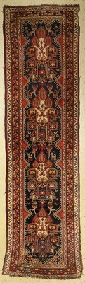 Luri Galerie antik, Persien, um 1890, Wolleauf Wolle, ca. 335 x 100 cm, EHZ: 5