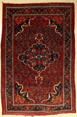 Bidjar antik, Persien, um 1910, Wolle auf Baumwolle, ca. 188 x 127 cm, EHZ: 4-5