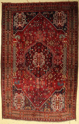 Gashgai alt, Persien, um 1920, Wolle auf Wolle, ca. 256 x 169 cm, EHZ: 4